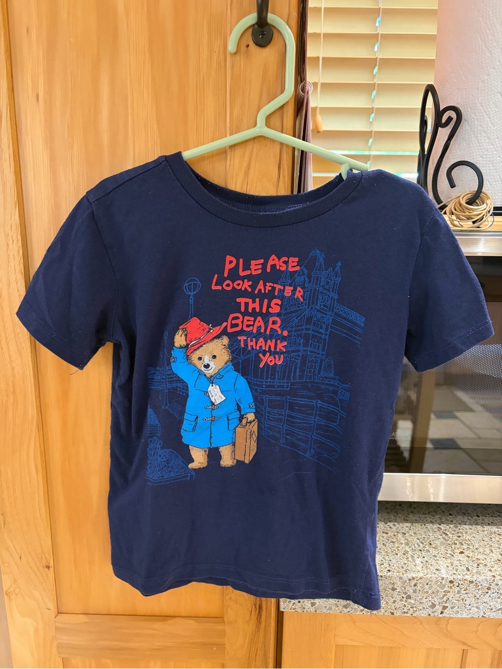 Paddington Bear kids T-Shirt Size 4T